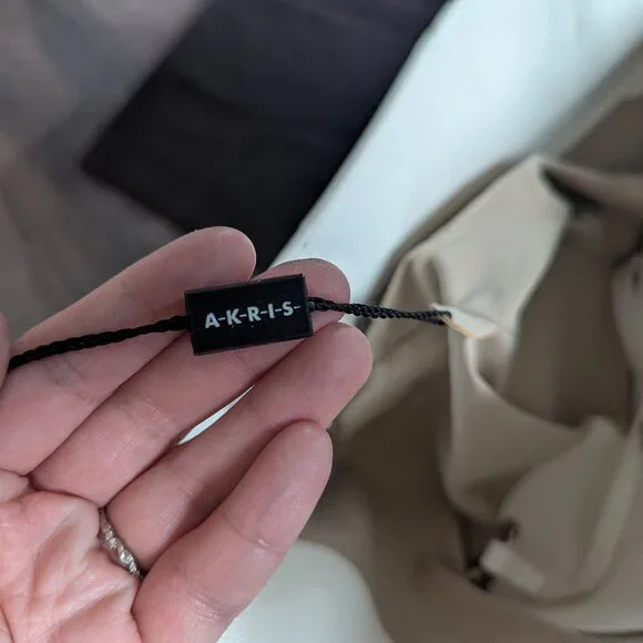 Akris Ai Medium Leather Shoulder Tote Special Edition Avant Garde Patchwork - Picture 6 of 16